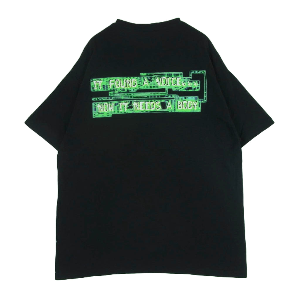 GEEKS RULE ギークスルール GHOST IN THE SHELL 攻殻機動隊 プリント 半袖 Tシャツ コットン ブラック系 XL【中古】