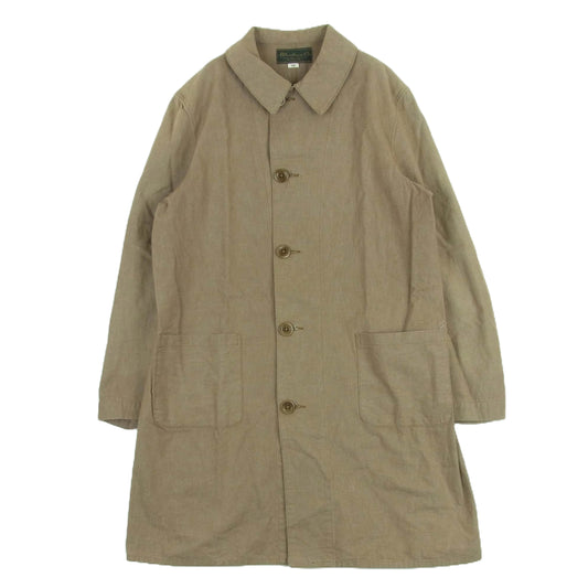 WAREHOUSE ウエアハウス CHAMBRAY SHOP COAT シャンブレー ショップ コート 日本製 ベージュ系 38【中古】