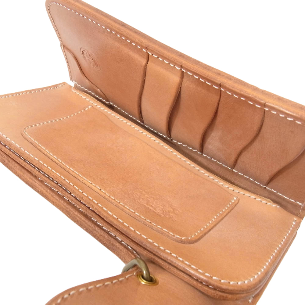 KAWATAKO カワタコ 革蛸 JAPANG ジパング ロングウォレット 長財布 ブラウン系【中古】