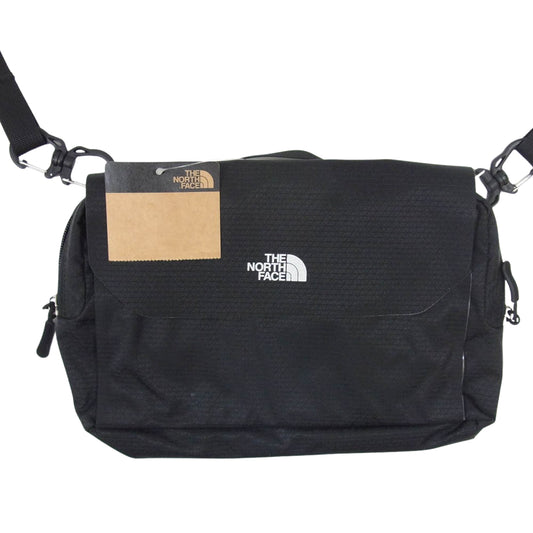 THE NORTH FACE ノースフェイス NM91655 FRONT ACC POCKET ショルダー バッグ ブラック系【新古品】【未使用】【中古】