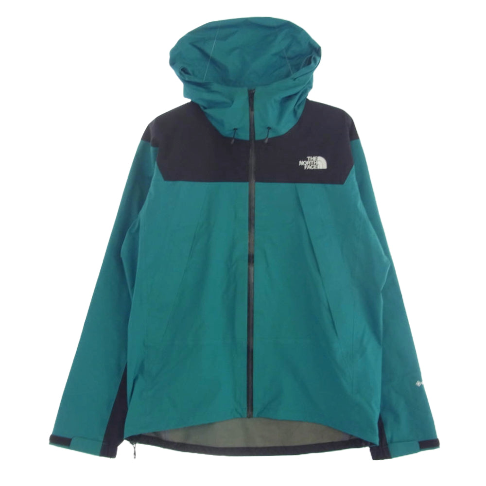 THE NORTH FACE ノースフェイス NP11503 Climb Light Jacket GORE-TEX クライム ジャケット ゴアテックス マウンテン パーカー グリーン系 L【中古】