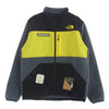THE NORTH FACE ノースフェイス NA62001 STEEP TECH スティープ テック ZIP FREECE ジップ フリース ジャケット グレー系 イエロー系 L【極上美品】【中古】