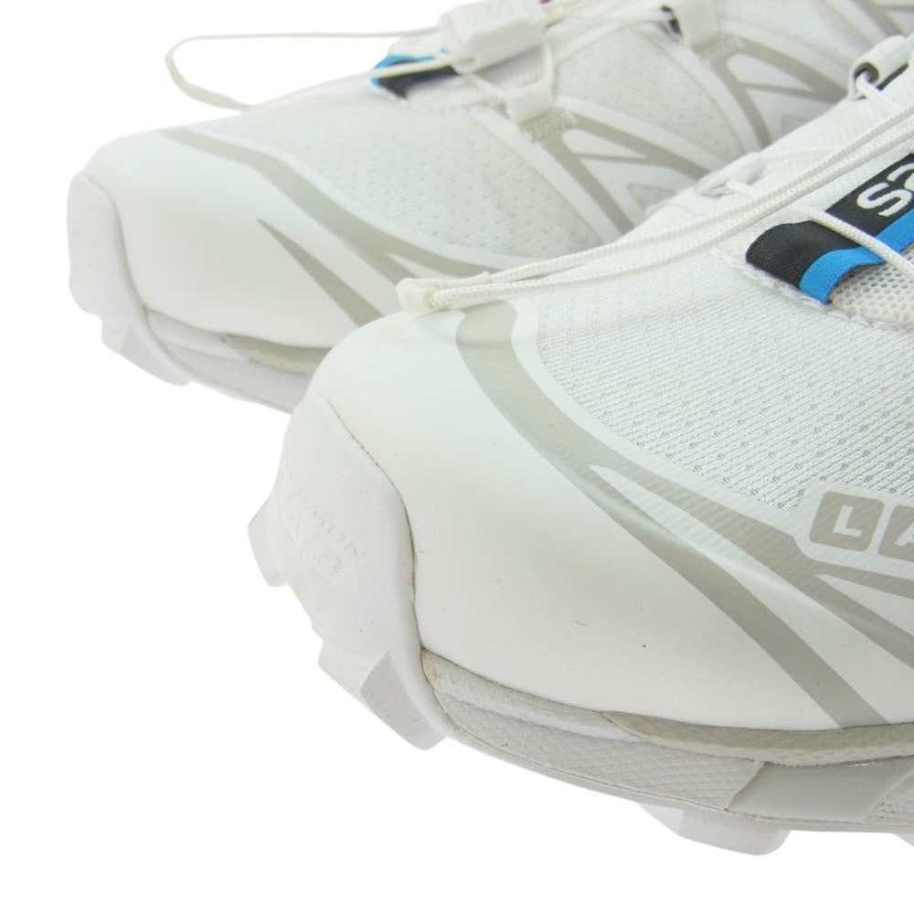 salomon サロモン 412529 XT-6 GTX ローカット スニーカー ホワイト系 26.5cm【美品】【中古】