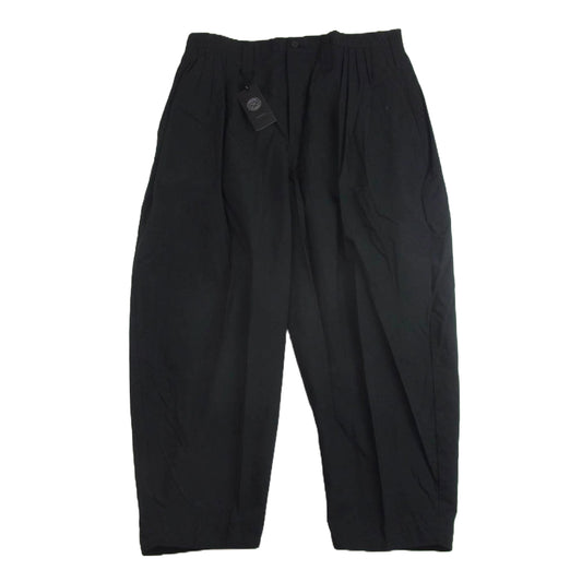 PORTER CLASSIC ポータークラシック PC-035-2139-0010-0013 POPLIN BEBOP PANTS ポプリン ビバップ パンツ ブラック系 M【新古品】【未使用】【中古】