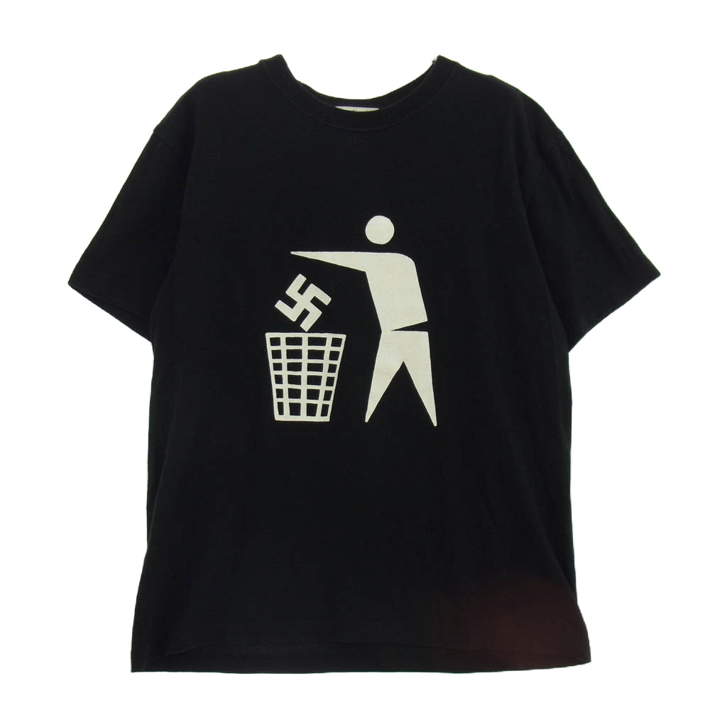 アヴェイラブル ノーウェアー KEEP BRITAIN TIDY TEE 半袖 tシャツ ブラック系 M【中古】