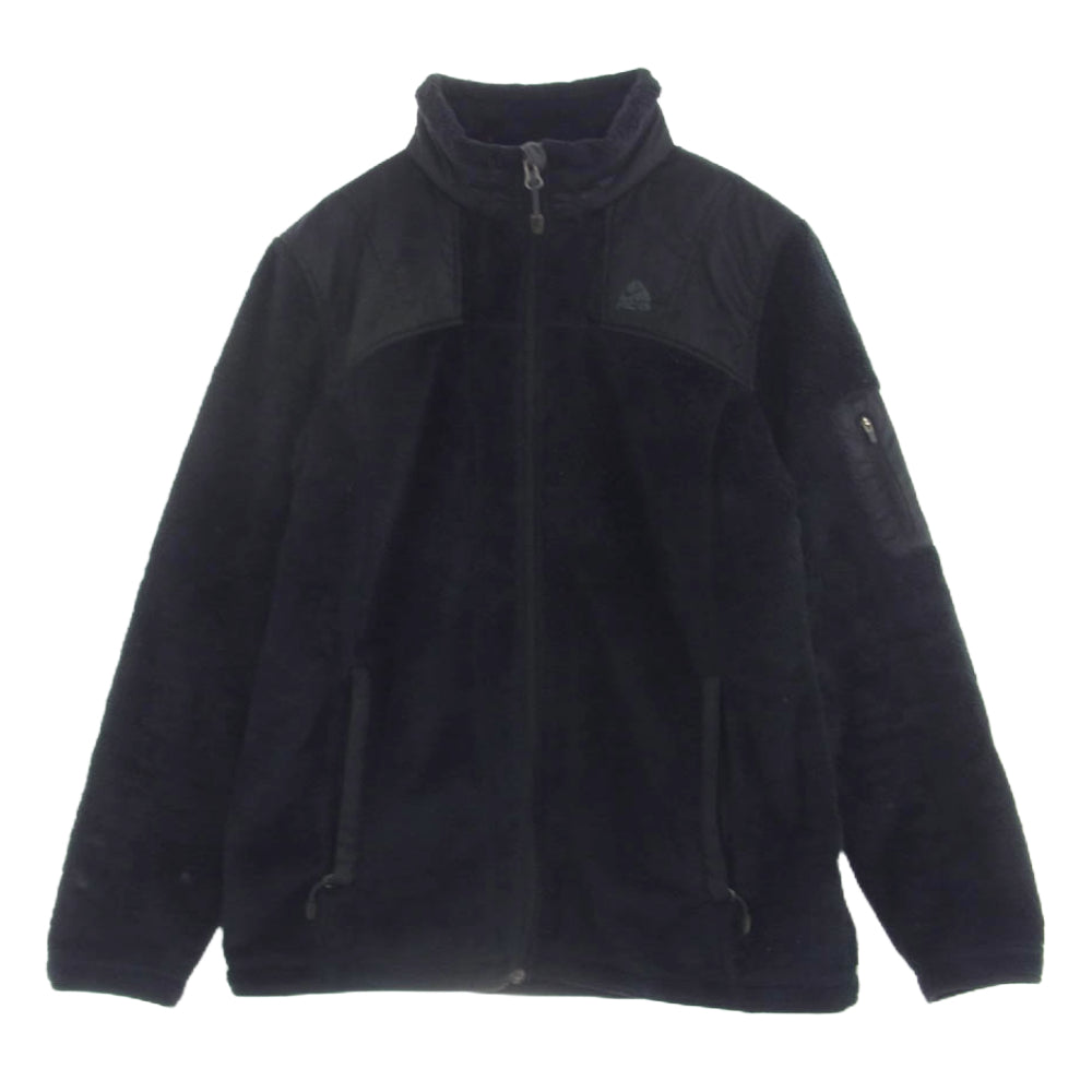 NIKE ナイキ 104141 acg ボア フリース ジャケット ブラック系 M【中古】