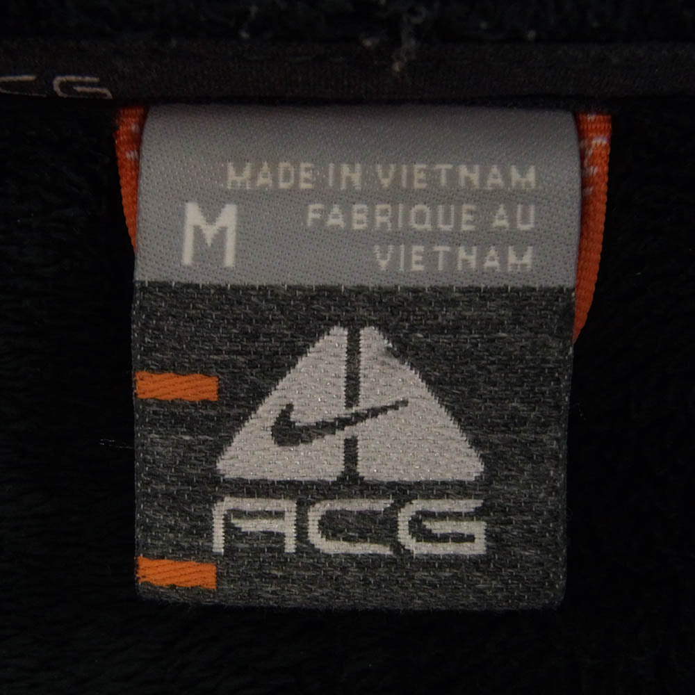 NIKE ナイキ 104141 acg ボア フリース ジャケット ブラック系 M【中古】