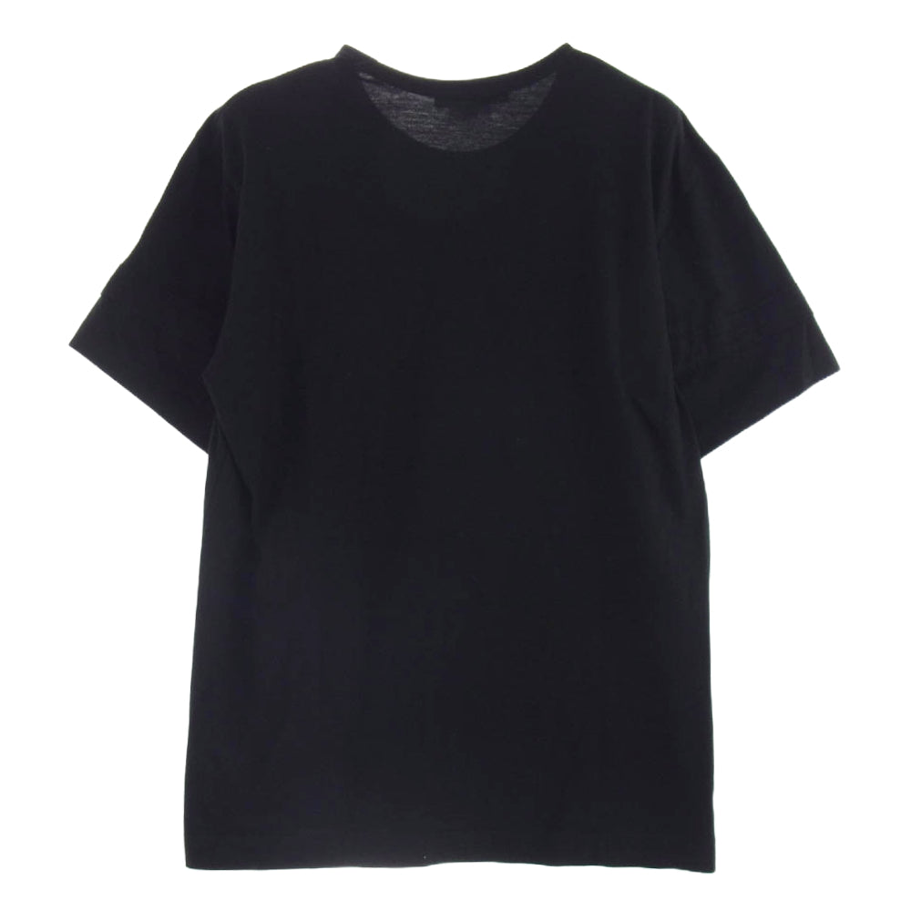 COMME des GARCONS コムデギャルソン 10SS PE-T065 live free with Strong will プリント 半袖 Tシャツ ブラック系 S【中古】