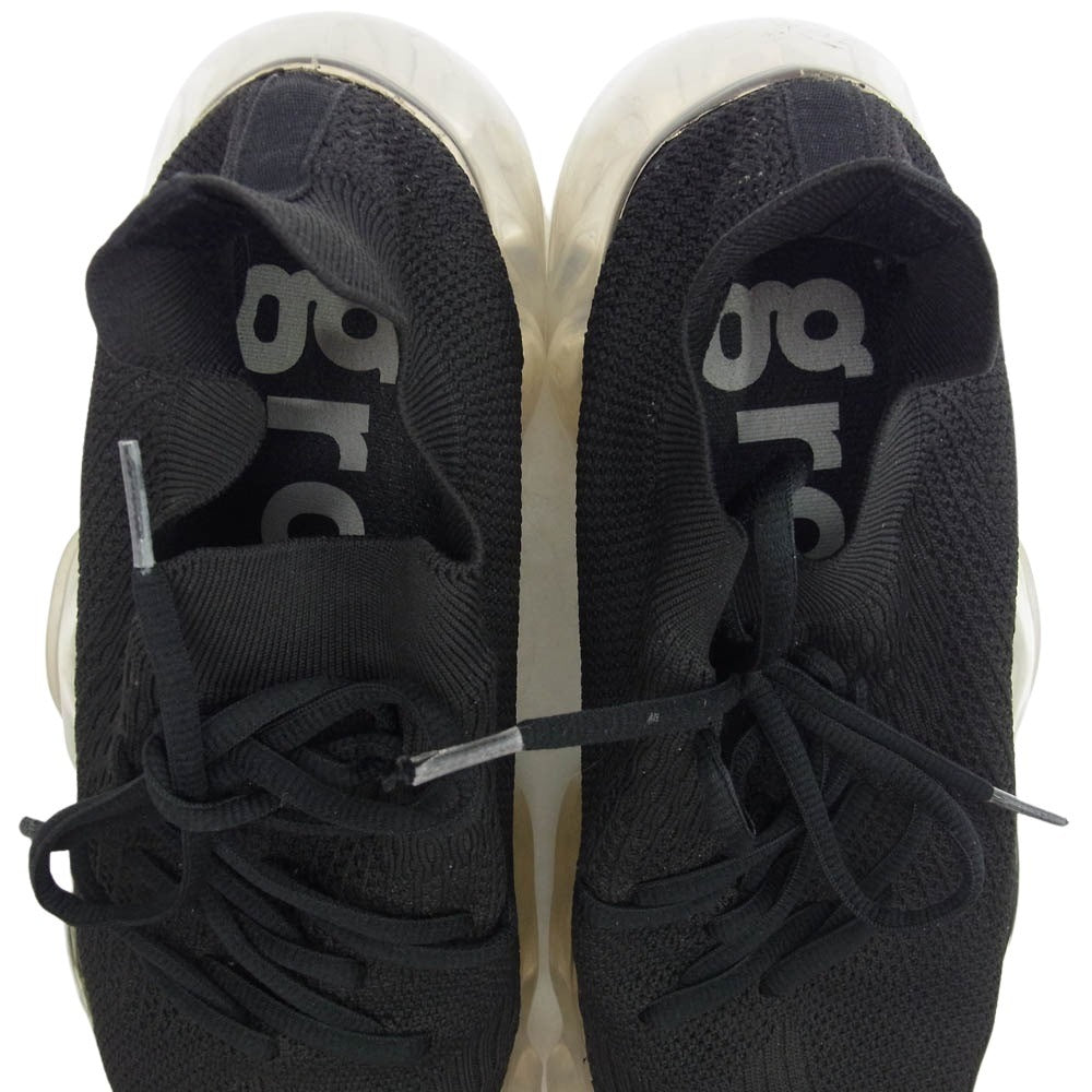 グラウンズ MOOPIE BLACK CLEAR ムーピー スニーカー ブラック系 25【中古】