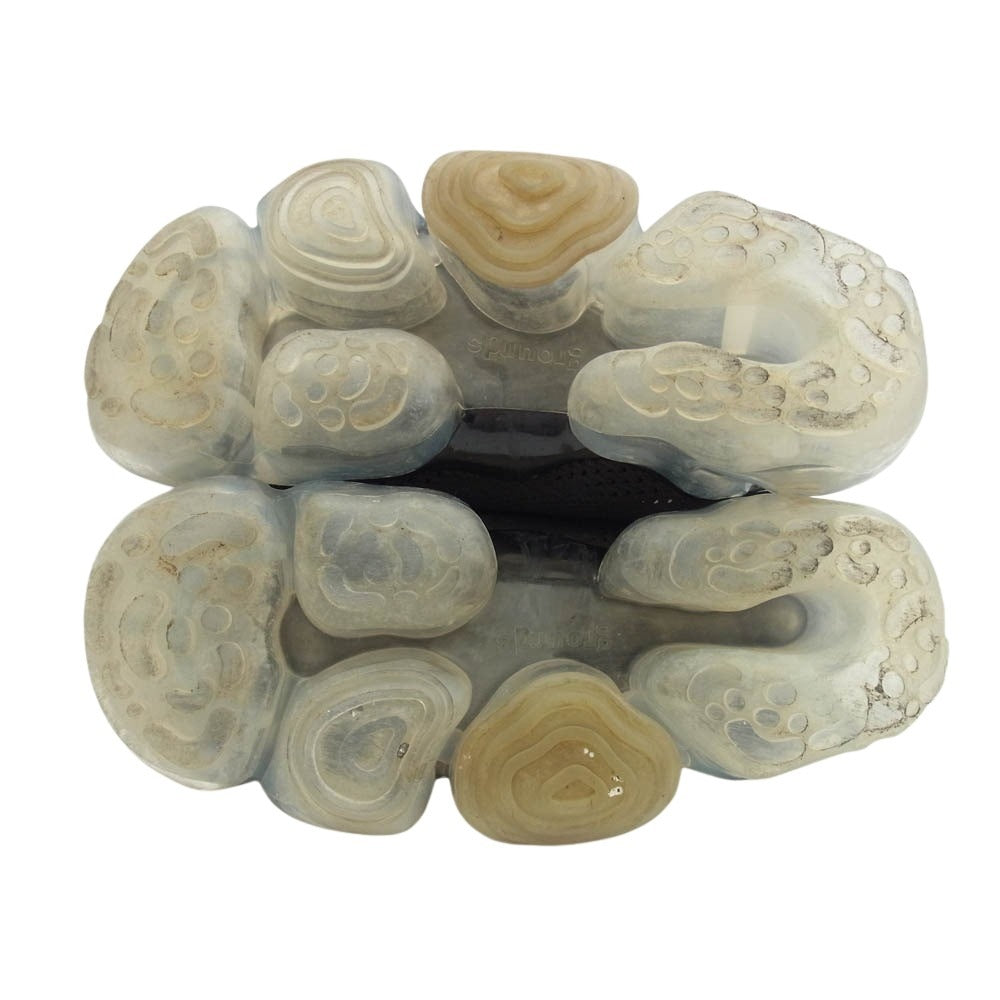 グラウンズ MOOPIE BLACK CLEAR ムーピー スニーカー ブラック系 25【中古】