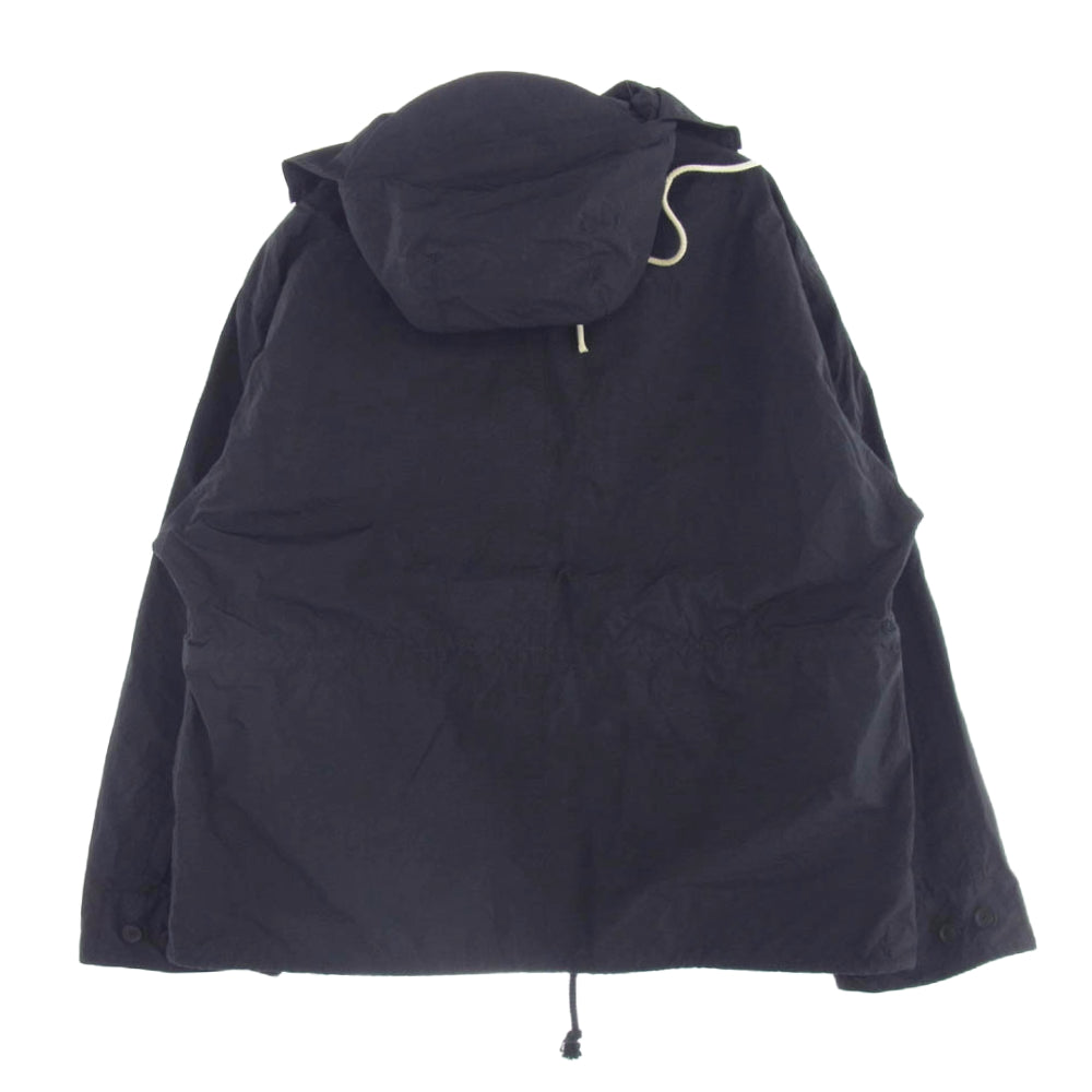 Yohji Yamamoto POUR HOMME ヨウジヤマモトプールオム 23AW HJ-Y12-600 ハイジップ ロープ デザイン ナイロン ジャケット ブラック系 1【中古】