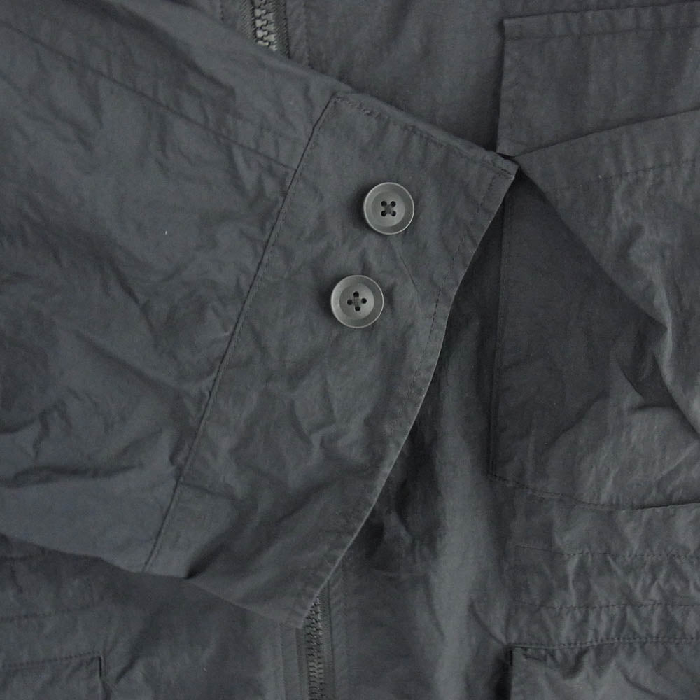 Yohji Yamamoto POUR HOMME ヨウジヤマモトプールオム 23AW HJ-Y12-600 ハイジップ ロープ デザイン ナイロン ジャケット ブラック系 1【中古】