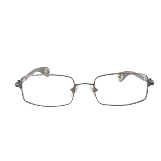 CHROME HEARTS クロムハーツ（原本無） BVB-WEB AXE エボニーウッド テンプル アイウェア 眼鏡 メガネ ブラウン系【中古】