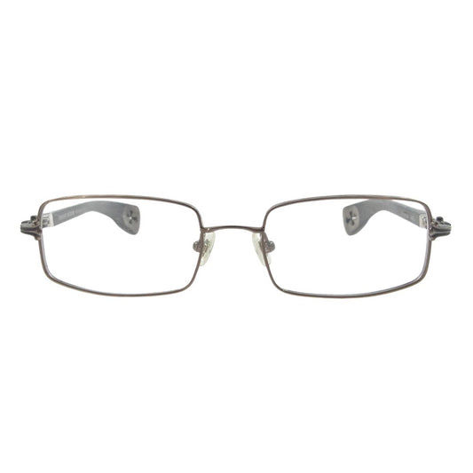 CHROME HEARTS クロムハーツ（原本無） BVB-WEB AXE エボニーウッド テンプル アイウェア 眼鏡 メガネ ダークブラウン系【中古】