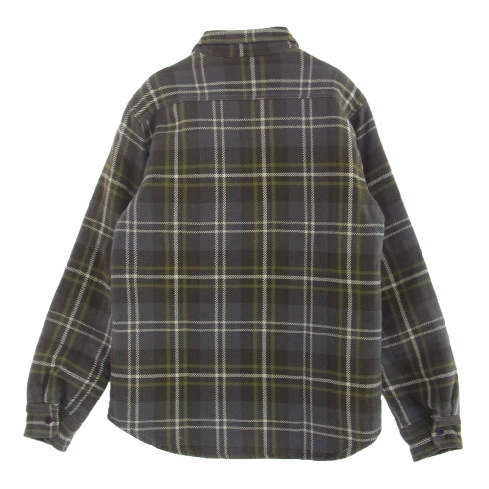 FIVE BROTHER ファイブブラザー チェック 中綿 ヘビーネル シャツ ジャケット マルチカラー系 M【中古】