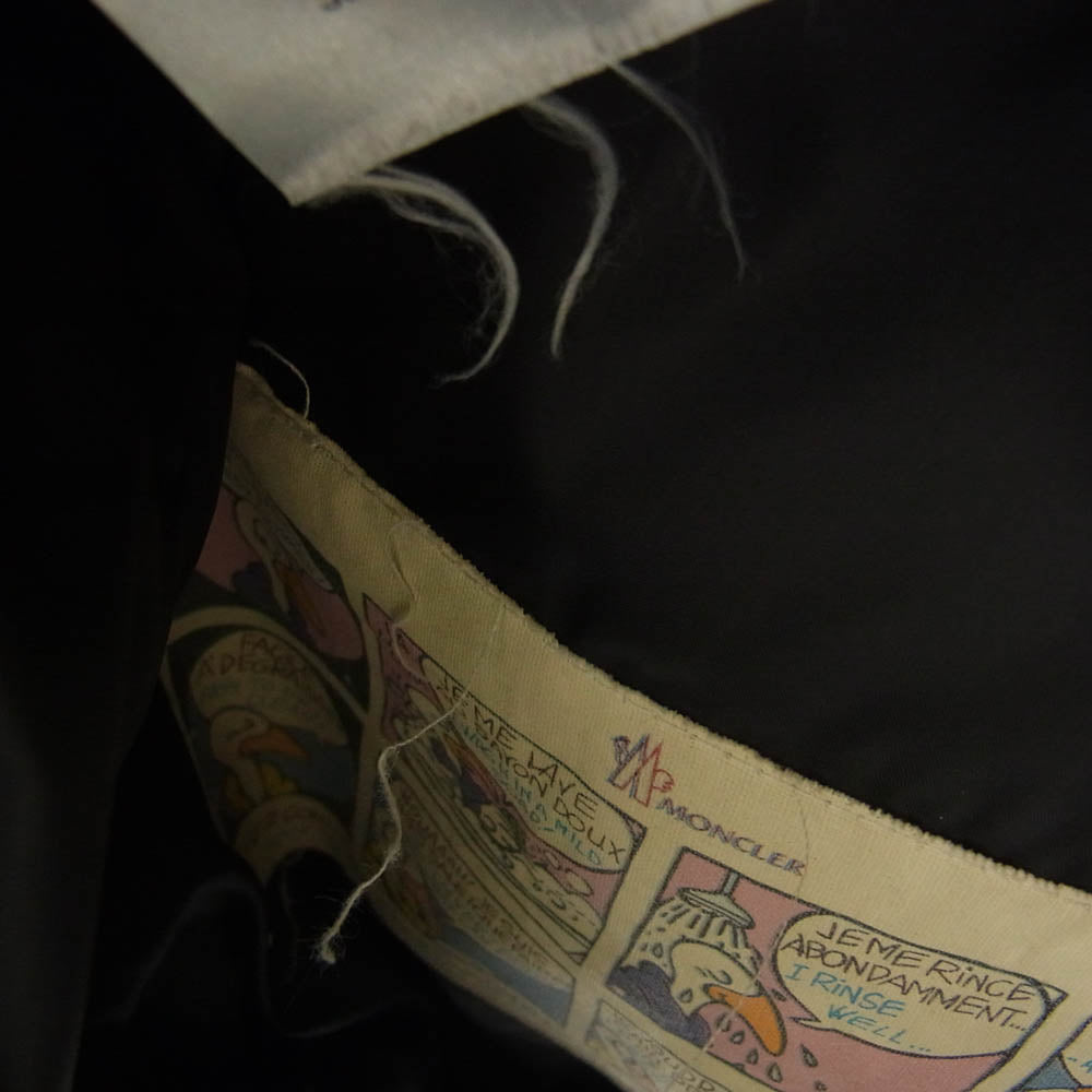 MONCLER モンクレール スープリームスタグ ダウンジャケット ブラック系 1【中古】