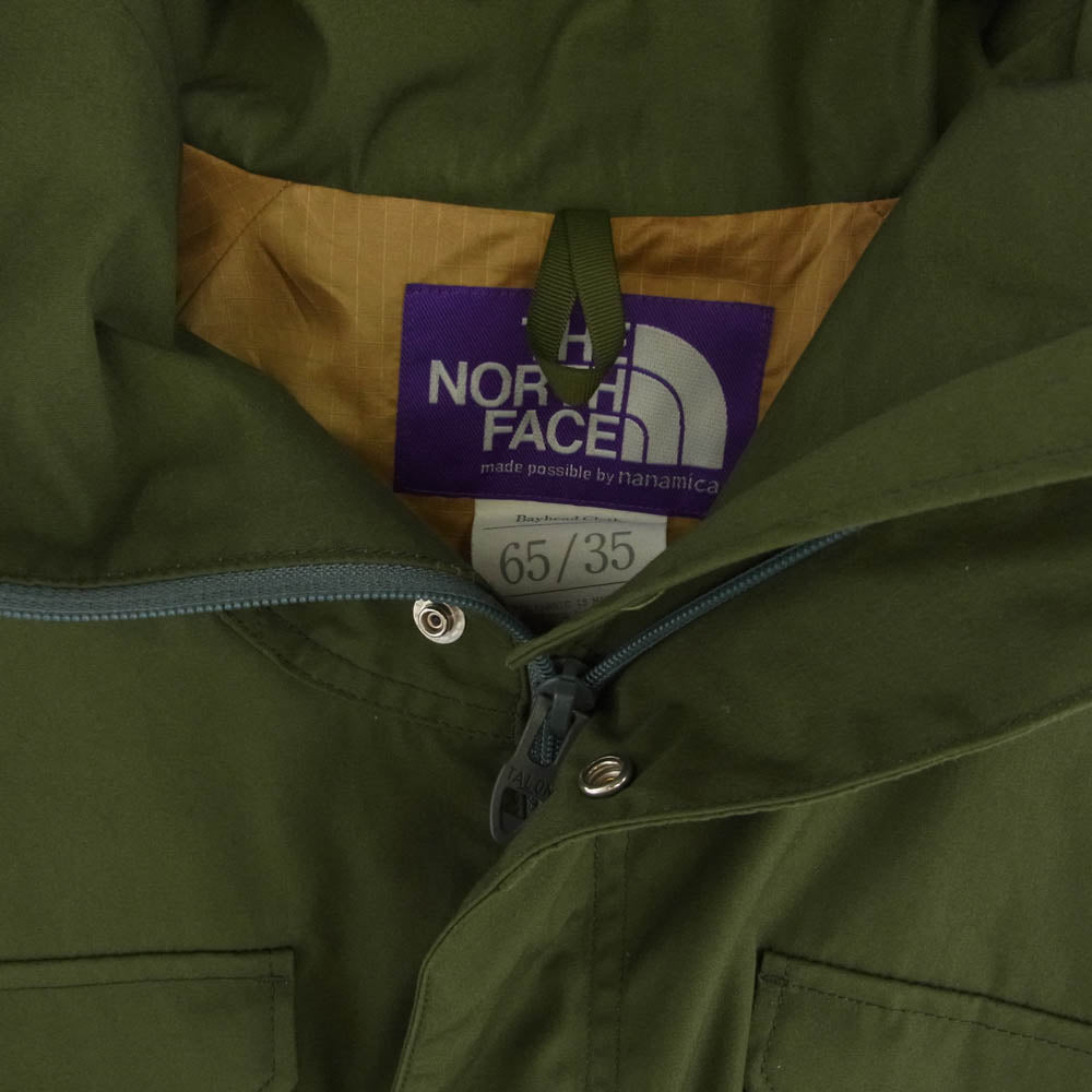 THE NORTH FACE ノースフェイス PURPLE LABEL パープルレーベル NP2302N 65/35 Big Mountain Parka ビック マウンテン パーカー カーキ系 L【中古】