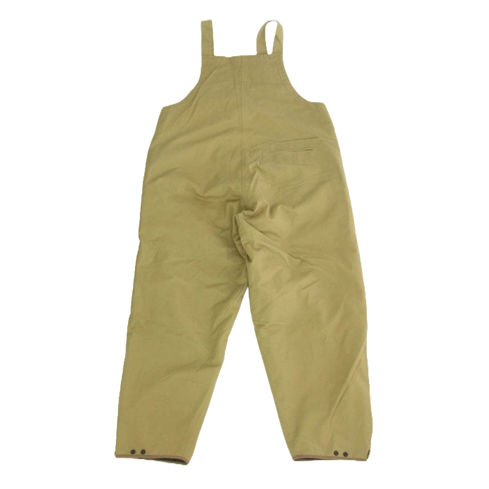 WEIRDO ウィアード WRD-22-AW-03 PSYCHO FLAMES - OVERALL サイコフレイムス オーバーオール カーキブラウン系 XXL【極上美品】【中古】