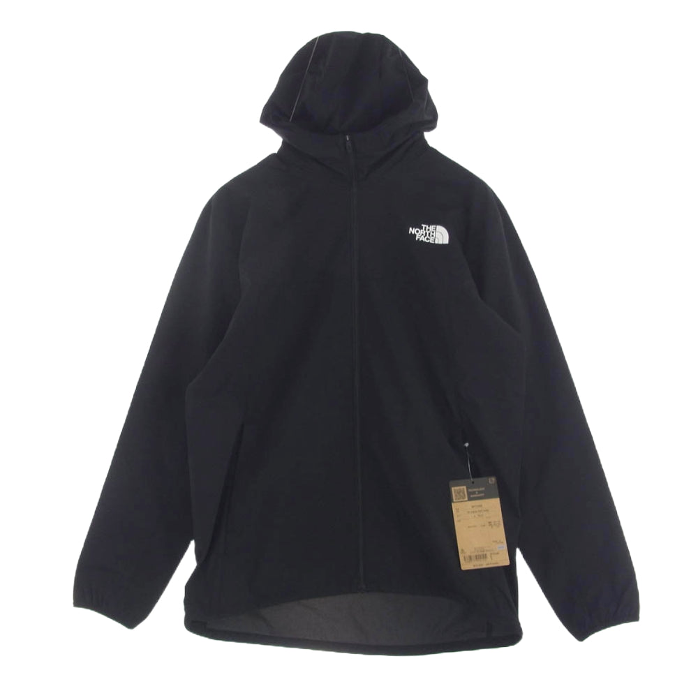 THE NORTH FACE ノースフェイス NP72385 ES Anytime Wind Hoodie ES エニータイム ウインド フーディ ジャケット ブラック系 S【新古品】【未使用】【中古】