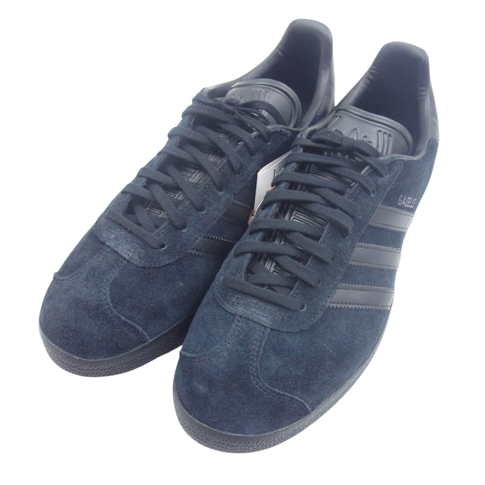 adidas アディダス CQ2809 GAZELLE ガゼル スエード ローカット スニーカー ブラック系 28cm【極上美品】【中古】