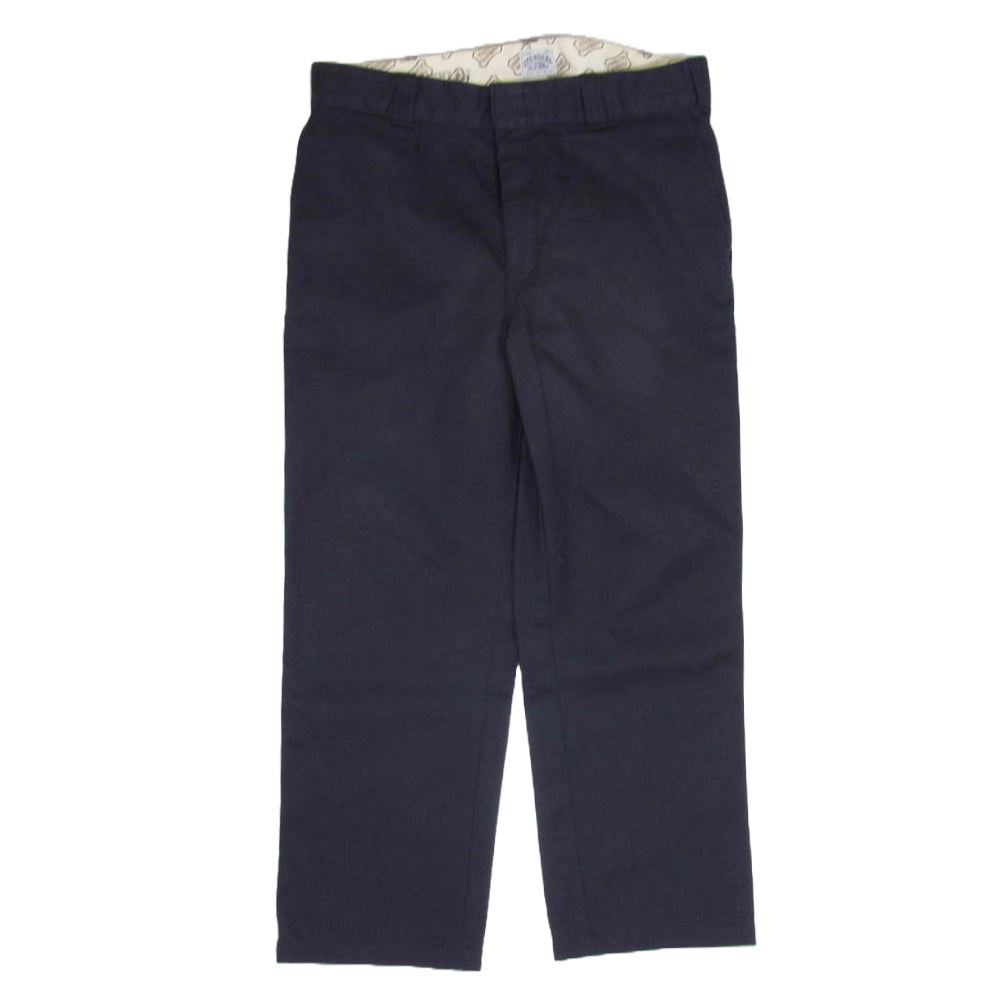 STANDARD CALIFORNIA スタンダードカリフォルニア WORK PANTS コットン ワーク パンツ ワイド テーパード ネイビー系 34【中古】