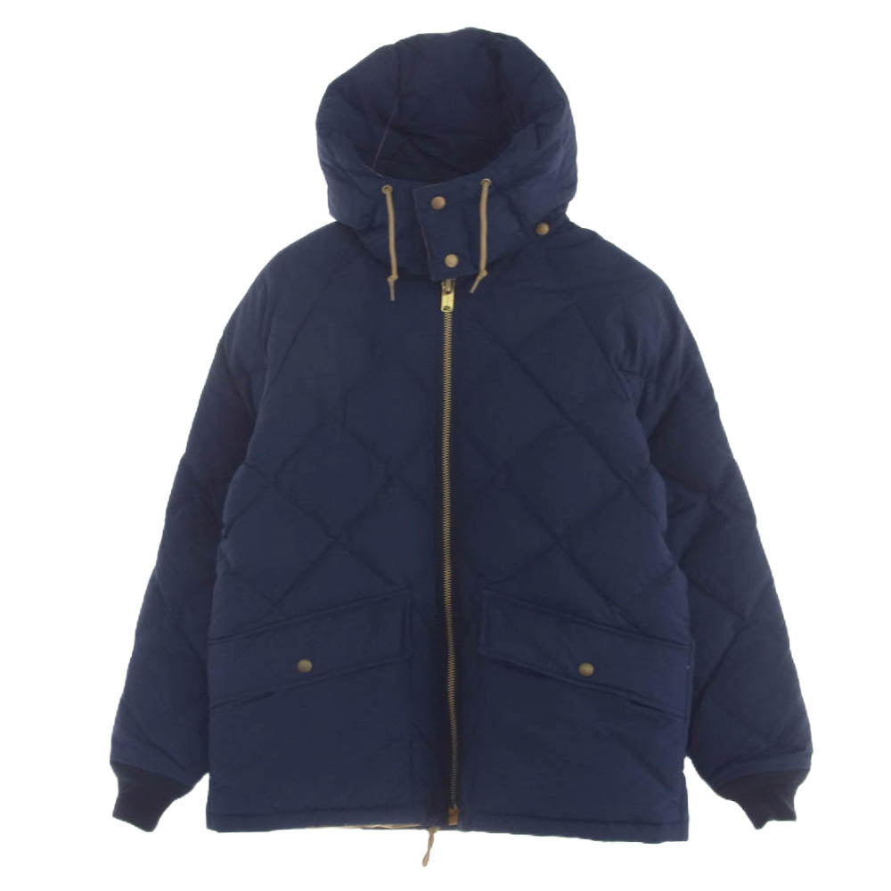 STANDARD CALIFORNIA スタンダードカリフォルニア CLASSIC QUILTED DOWN JACKET クラシック キルティング ダウン ジャケット ネイビー系 ベージュ系 M【中古】