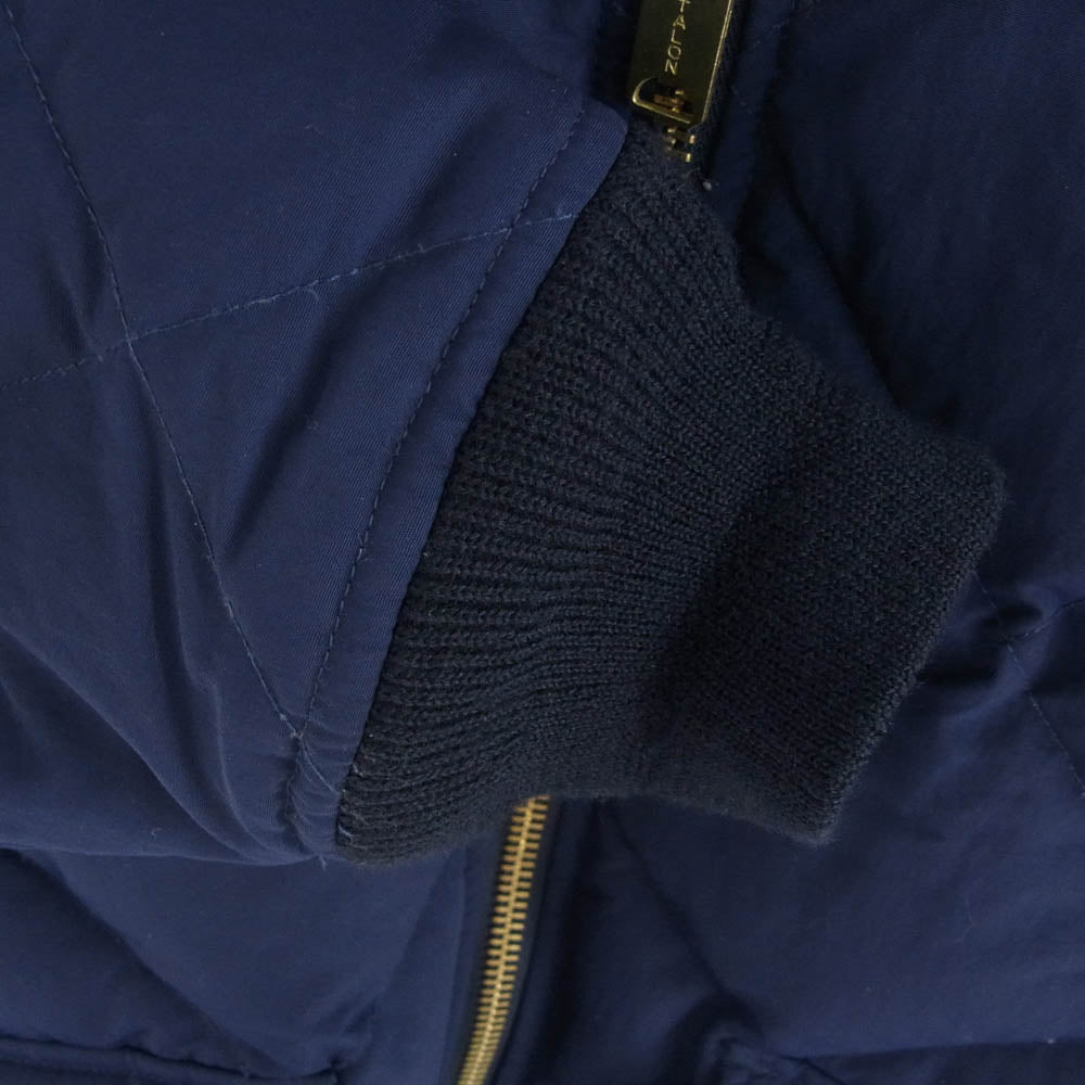 STANDARD CALIFORNIA スタンダードカリフォルニア CLASSIC QUILTED DOWN JACKET クラシック キルティング ダウン ジャケット ネイビー系 ベージュ系 M【中古】