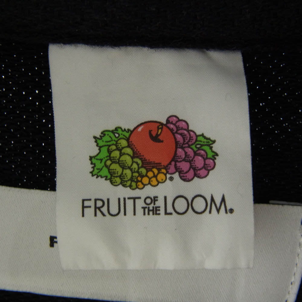 FACETASM ファセッタズム 24SS × FRUIT OF THE LOOM STADIUM JACKET フーデッド スタジアム ジャケット ブラック系 4【中古】
