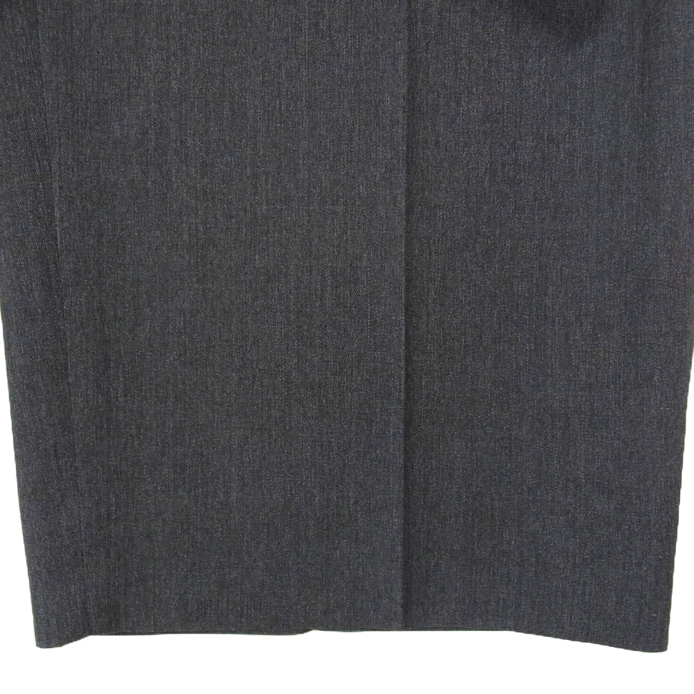 THE RERACS ザリラクス 23AW 23FW-REPT-186-J THE GURKHA メリノウール ギャバジン グルカ スラックス ウエスト ベルトバックル グレー系 46【中古】