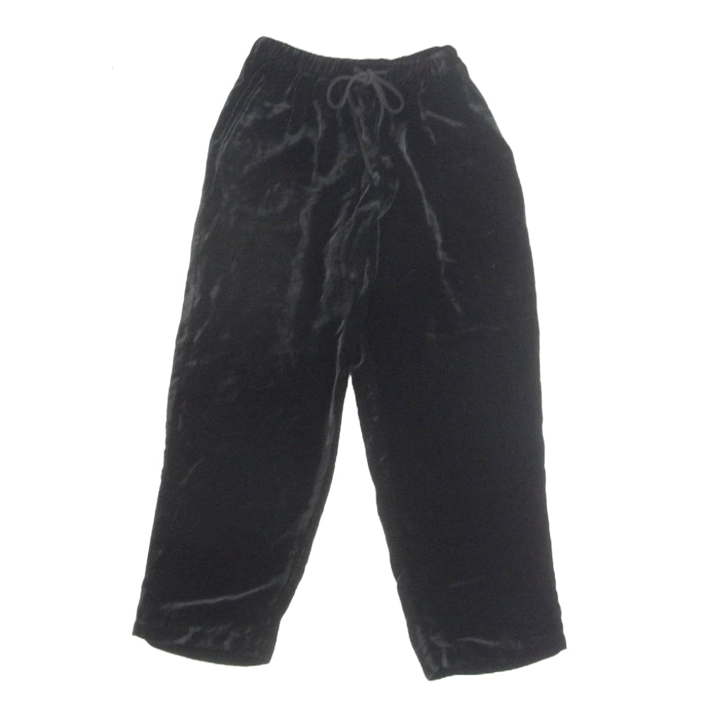 ウィロー 111268-223 VELVET SOFT JACKET PANTS ベルベット ソフト セットアップ ジャケット パンツ ブラック系 2【中古】