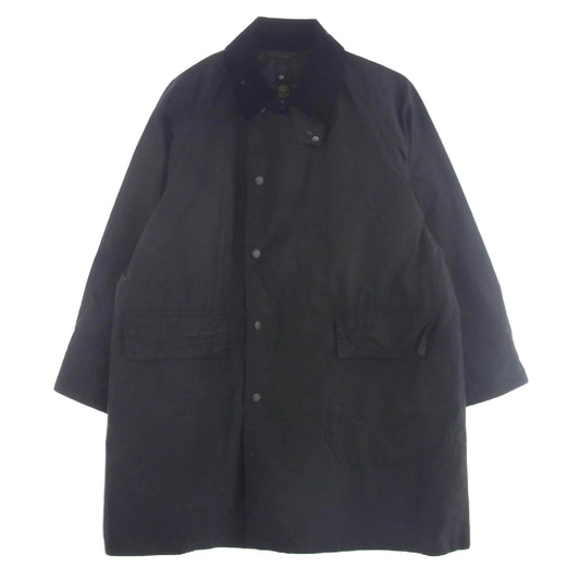 KAPTAIN SUNSHINE キャプテンサンシャイン 21AW 2102448 × BARBOUR バブアー 3/4 coat キャプテンサンシャイン オイルド コート ブラック系 36【中古】