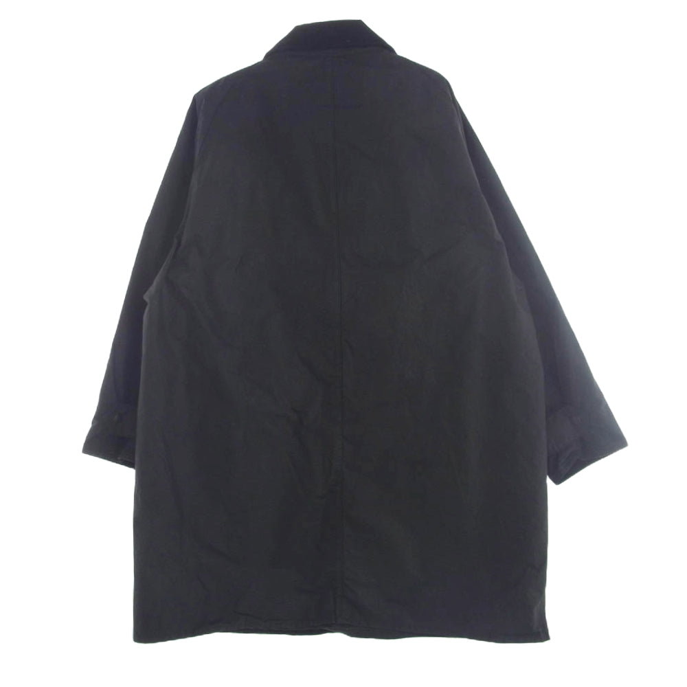 KAPTAIN SUNSHINE キャプテンサンシャイン 21AW 2102448 × BARBOUR バブアー 3/4 coat キャプテンサンシャイン オイルド コート ブラック系 36【中古】