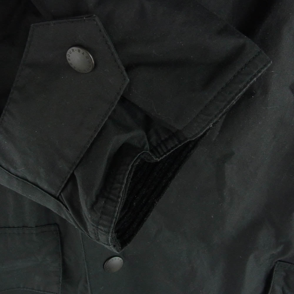 KAPTAIN SUNSHINE キャプテンサンシャイン 21AW 2102448 × BARBOUR バブアー 3/4 coat キャプテンサンシャイン オイルド コート ブラック系 36【中古】