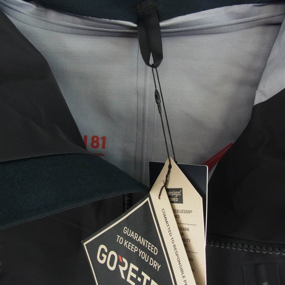 DESCENTE デサント 24AW D04FWB01M ALLTERRAIN81 GORE-TEX SHELL JACKET ZENCHIKEI オルテライン81 ゴアテックス シェル ジャケット ブラック系 XS【新古品】【未使用】【中古】