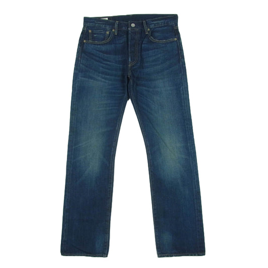 Levi's リーバイス 00501-1485 PREMIUM プレミアム 501 ボタンフライ レギュラー ストレート デニム パンツ インディゴブルー系 W32 L32【中古】