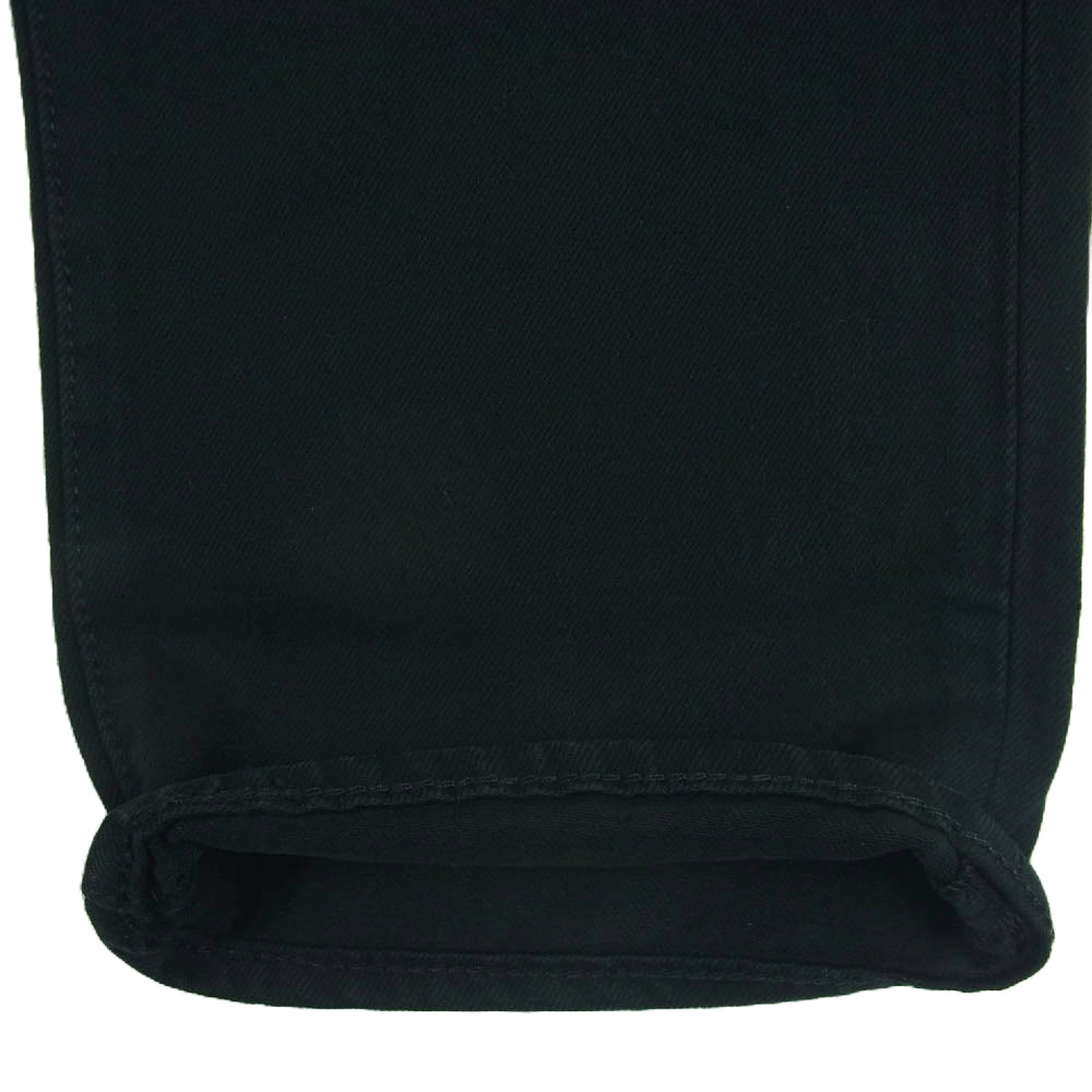 Levi's リーバイス 00501-0165 501 オリジナル ストレート ボタンフライ ブラック デニム パンツ ブラック系 W32 L30【中古】