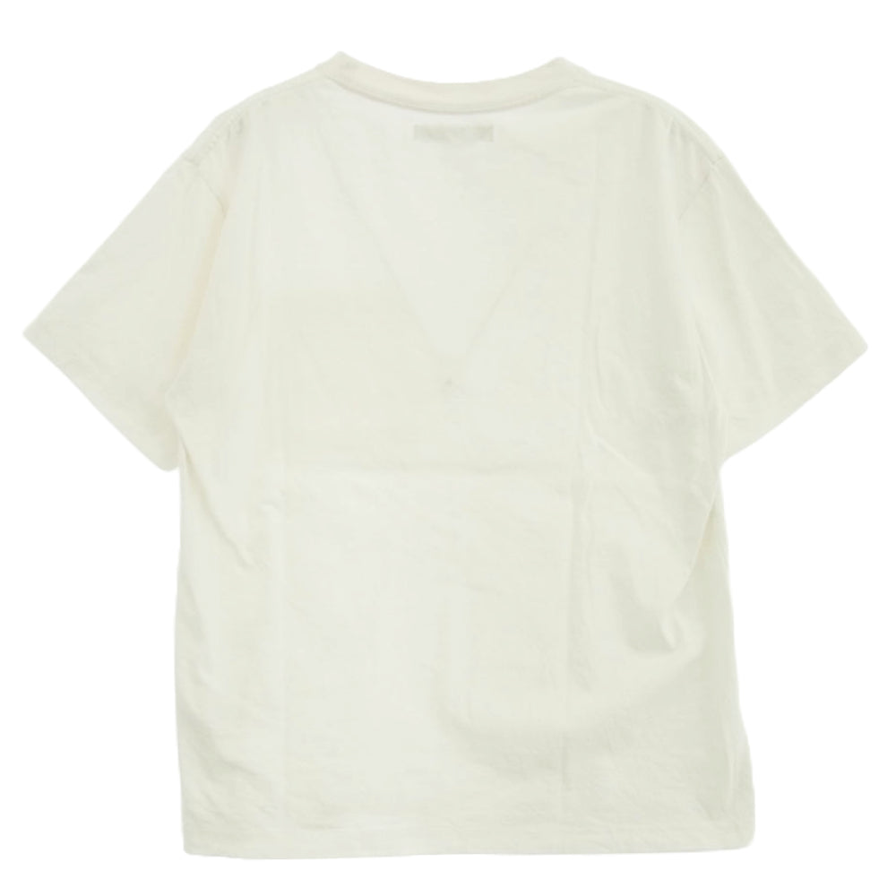 MINEDENIM マインデニム Cupra T-Shirt 半袖 ポケット カットソー Tシャツ ホワイト系 M【中古】