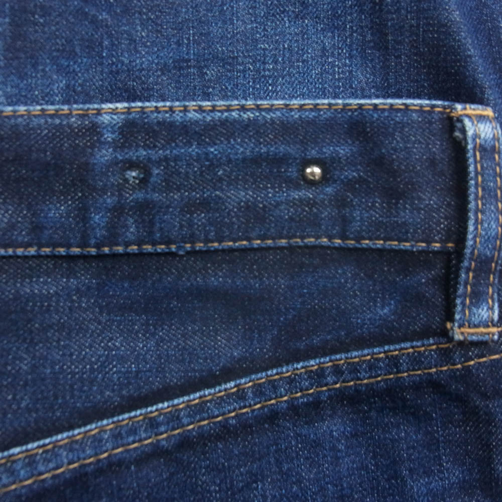 MINEDENIM マインデニム Standard Straight スタンダード ストレート インディゴ デニム パンツ ボタンフライ インディゴブルー系 7【中古】