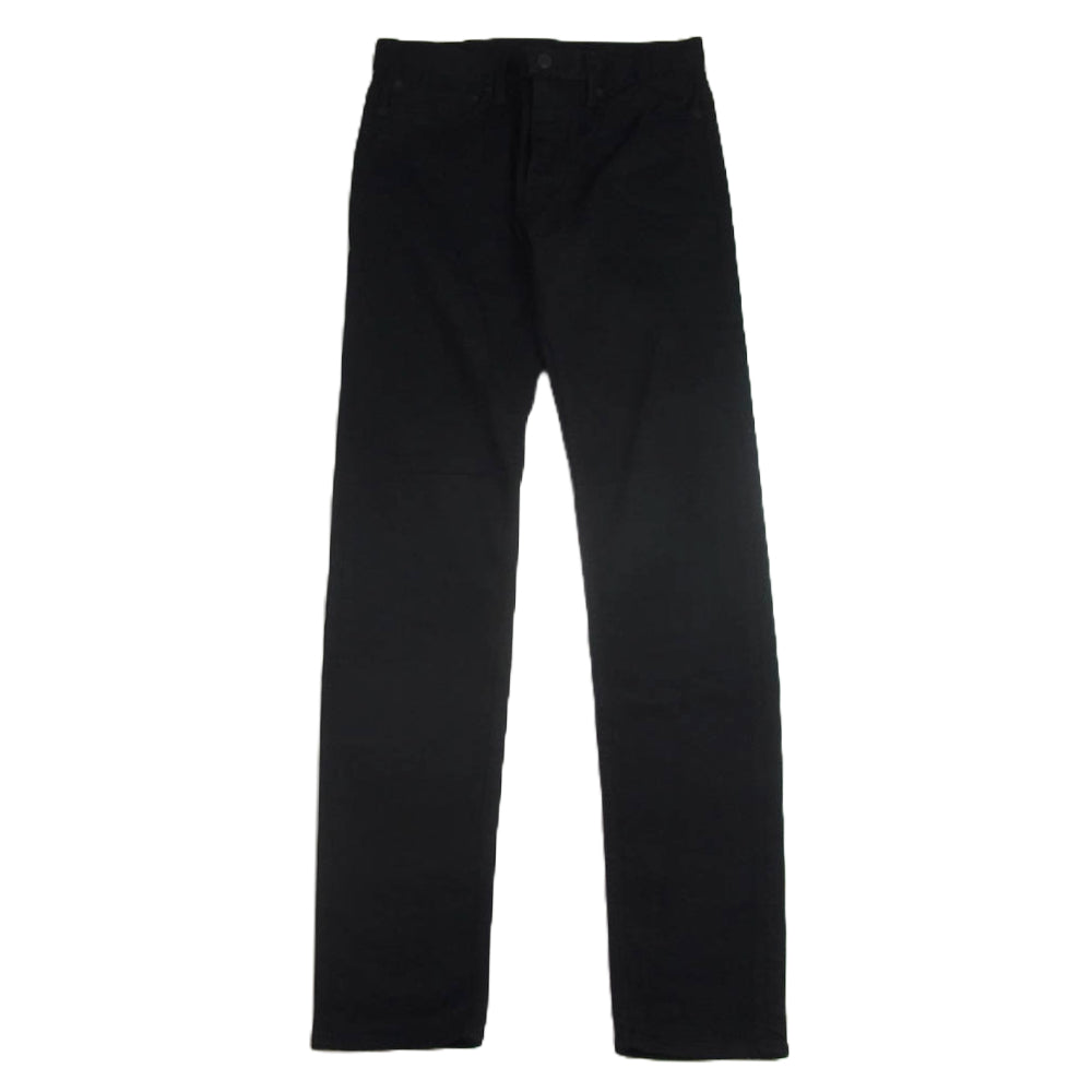 MINEDENIM マインデニム S.SLIM スリムフィット デニム パンツ ボタンフライ ブラック系 7【中古】