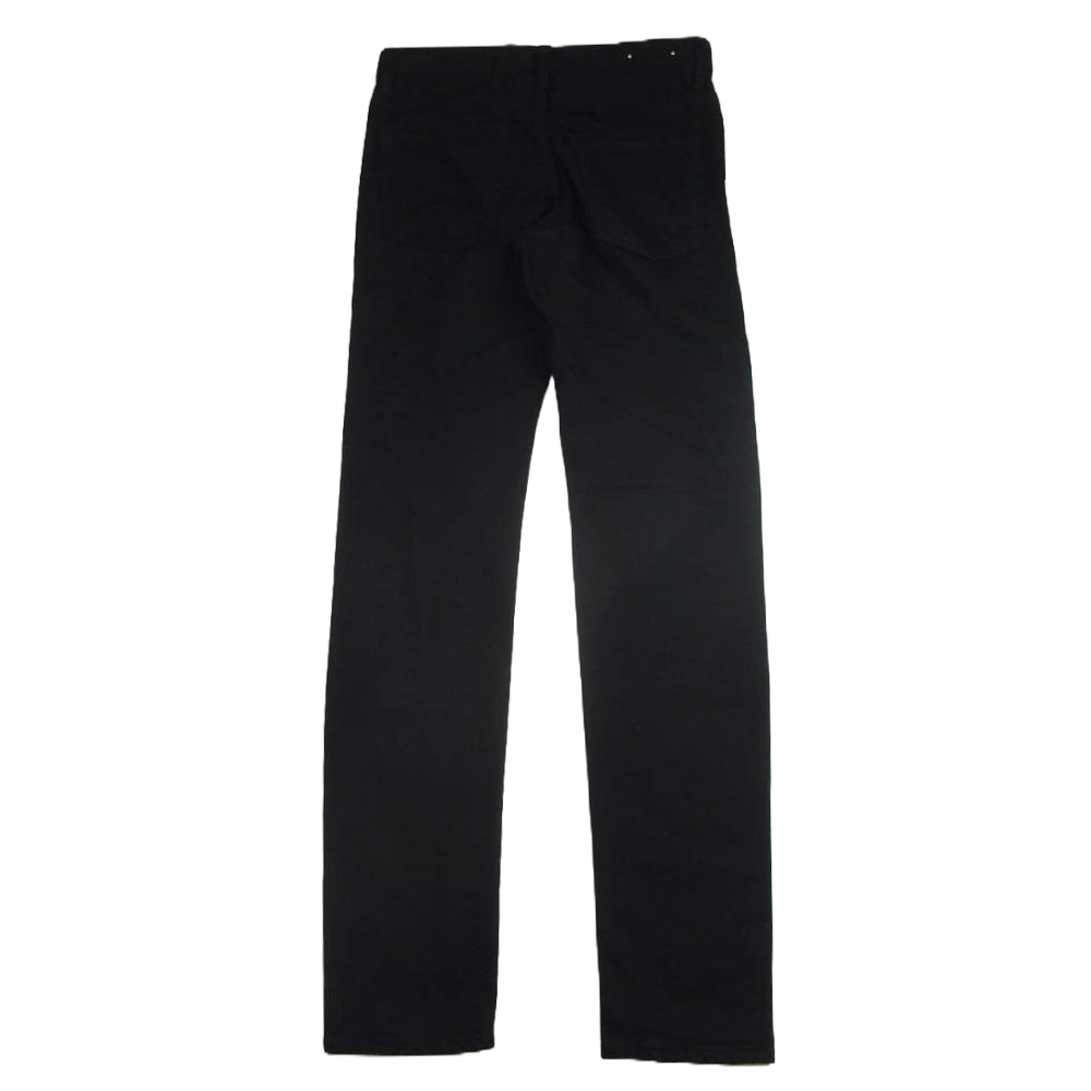 MINEDENIM マインデニム S.SLIM スリムフィット デニム パンツ ボタンフライ ブラック系 7【中古】