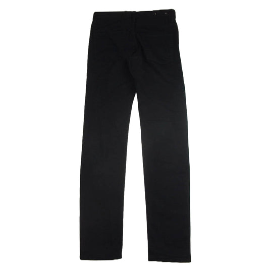 MINEDENIM マインデニム S.SLIM スリムフィット デニム パンツ ボタンフライ ブラック系 7【中古】