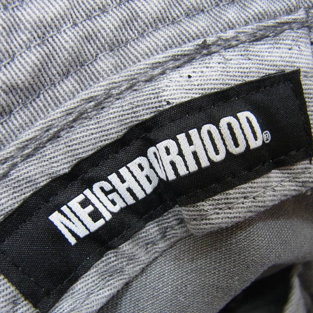 WIND AND SEA ウィンダンシー 21SS 211ELWSN-HT01S NEIGHBORHOOD ネイバーフッド バケット ハット 帽子 グレー系 F【中古】