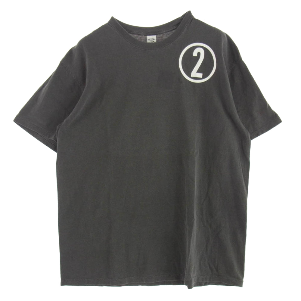 CHALLENGER チャレンジャー WE ARE No.2 TEE ウィーアーナンバー2 クルーネック 半袖 Ｔシャツ グレー系 チャコール系 XL【中古】