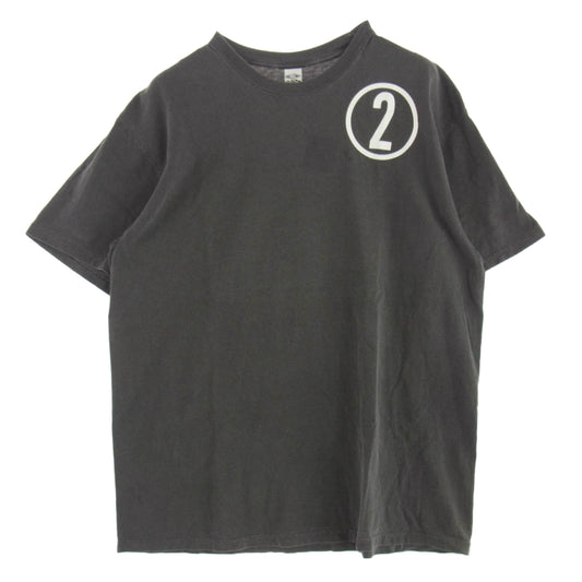 CHALLENGER チャレンジャー WE ARE No.2 TEE ウィーアーナンバー2 クルーネック 半袖 Ｔシャツ グレー系 チャコール系 XL【中古】
