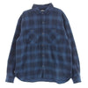NEIGHBORHOOD ネイバーフッド 21AW 212ARNH-SHM01 LUMBERS ランバー チェック  長袖 シャツ ブルー系 ブラック系 XL【中古】
