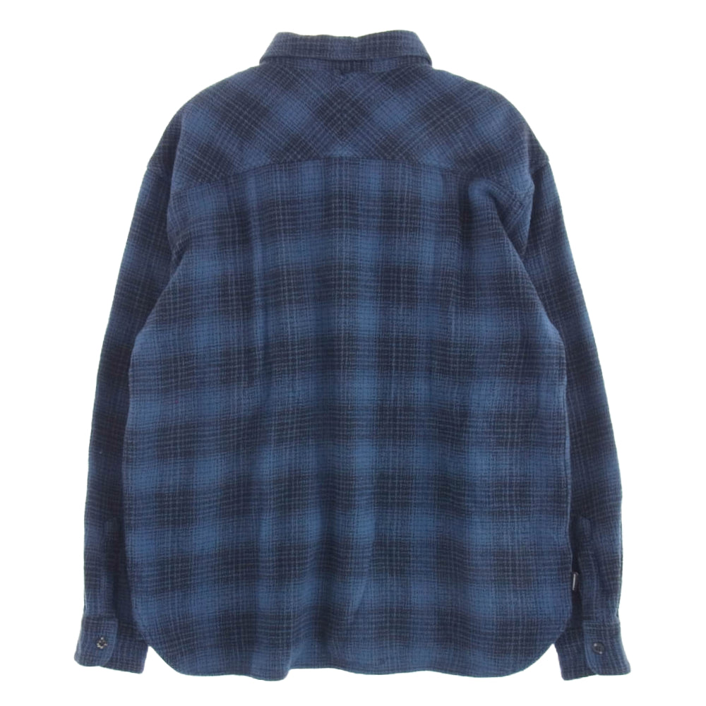 NEIGHBORHOOD ネイバーフッド 21AW 212ARNH-SHM01 LUMBERS ランバー チェック  長袖 シャツ ブルー系 ブラック系 XL【中古】