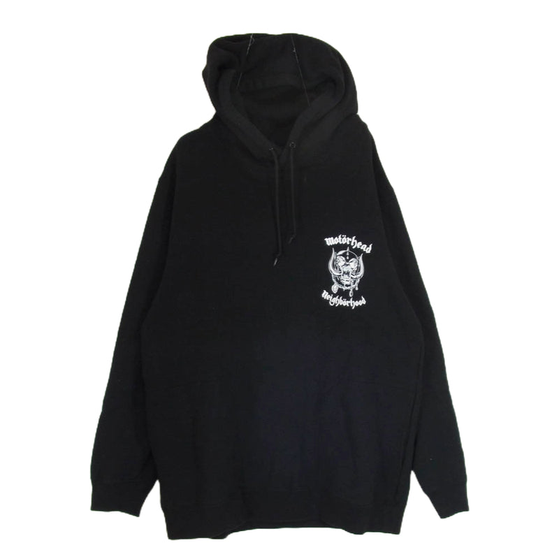 NEIGHBORHOOD ネイバーフッド 20AW 202UWMHN-CSM01S MOTORHEAD MOTORHEAD NHMH プリント プルオーバーパーカー スウェット パーカー ブラック系 L【中古】