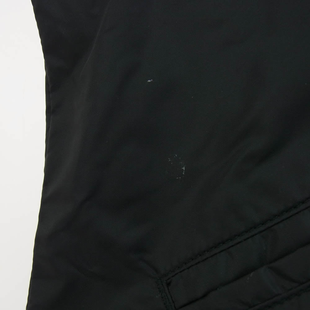 マシス NYLON JKT PREDATOR スカル バッグ ロゴ コーチ ジャケット ブラック系 L【中古】