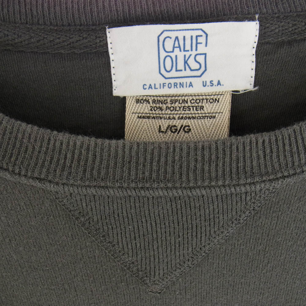 カリフォークス HOLLYWOOD 7.2オンス ロゴ スウェット グレー系【中古】