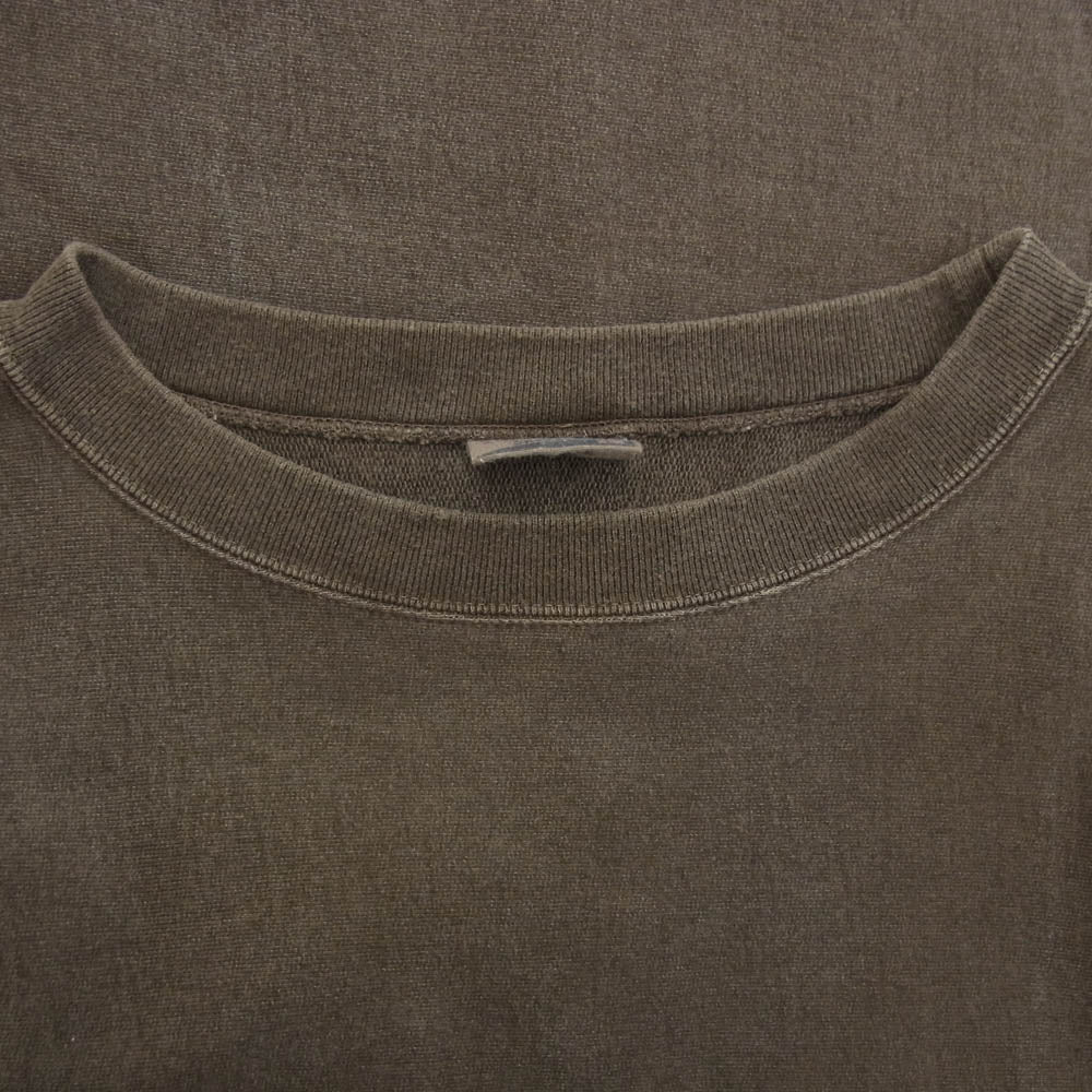 STANDARD CALIFORNIA スタンダードカリフォルニア SD COTTONN PULLOVER  SWEAT ポケット 付き スウェット ブラウン系 ダークブラウン系 L【中古】